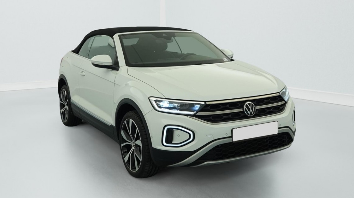 VOLKSWAGEN T-Roc Cabriolet 1.5 TSI EVO 150 START STOP BVM6 STYLE Blanc Pur
