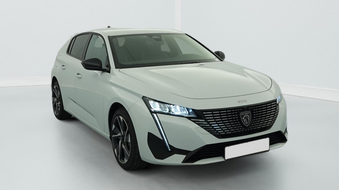 PEUGEOT 308 BlueHDi 130ch S S EAT8 Allure gris artense