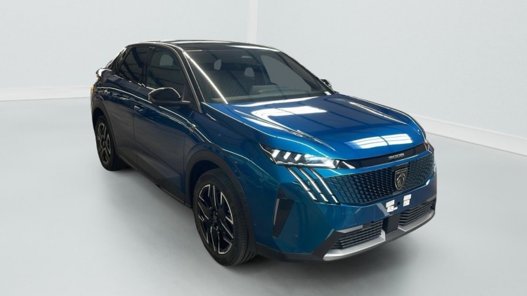 PEUGEOT 3008 Hybrid 145 e-DCS6 GT Bleu Obsession / Toit Noir