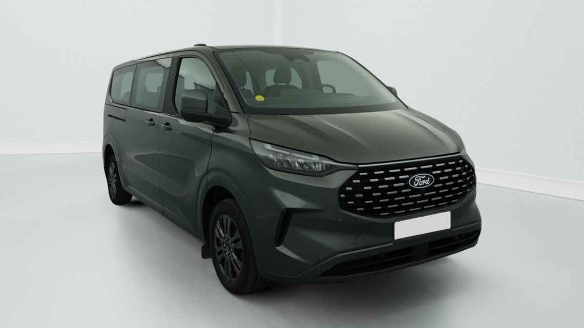 FORD Tourneo Custom 320 L2H1 2.0 EcoBlue 150 ch Titanium Gris Magnétic