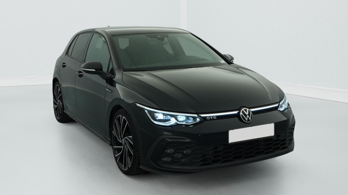 VOLKSWAGEN Golf 2.0 TDI SCR 200 DSG7 GTD Noir Intense