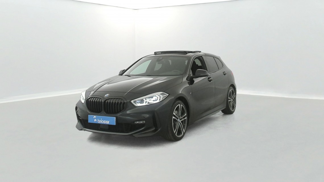 BMW Série 1 118dA 150ch M Sport + Toit ouvrant + Sièges M Sport Saphirschwarz métallisé