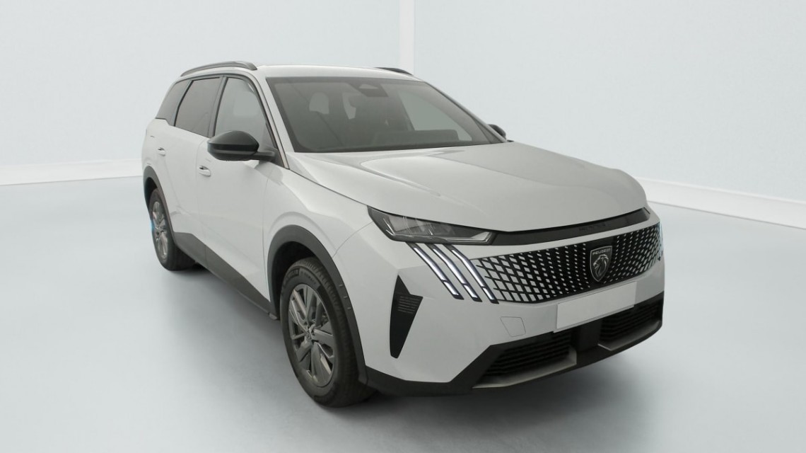 PEUGEOT 5008 HYBRID 145 CH E-DCS6 ALLURE Blanc Okenite