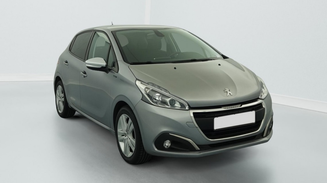 PEUGEOT 208 PURETECH 82CH S S BVM5 6.2 EVAP SIGNATURE Gris Artense