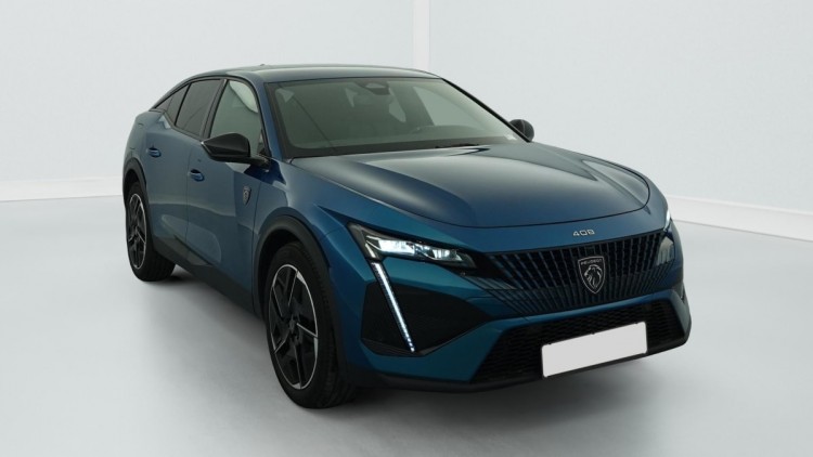 PEUGEOT 408 Hybrid 145 e-DCS6 GT Bleu Obsession