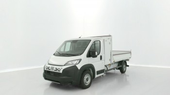 FIAT Ducato Fg VUL DUCATO L3 (L) 3.5 t Maxi 140ch Heavy Duty Benne Acier + Coffre JPM  neuve 10km révisée et livrable partout en France