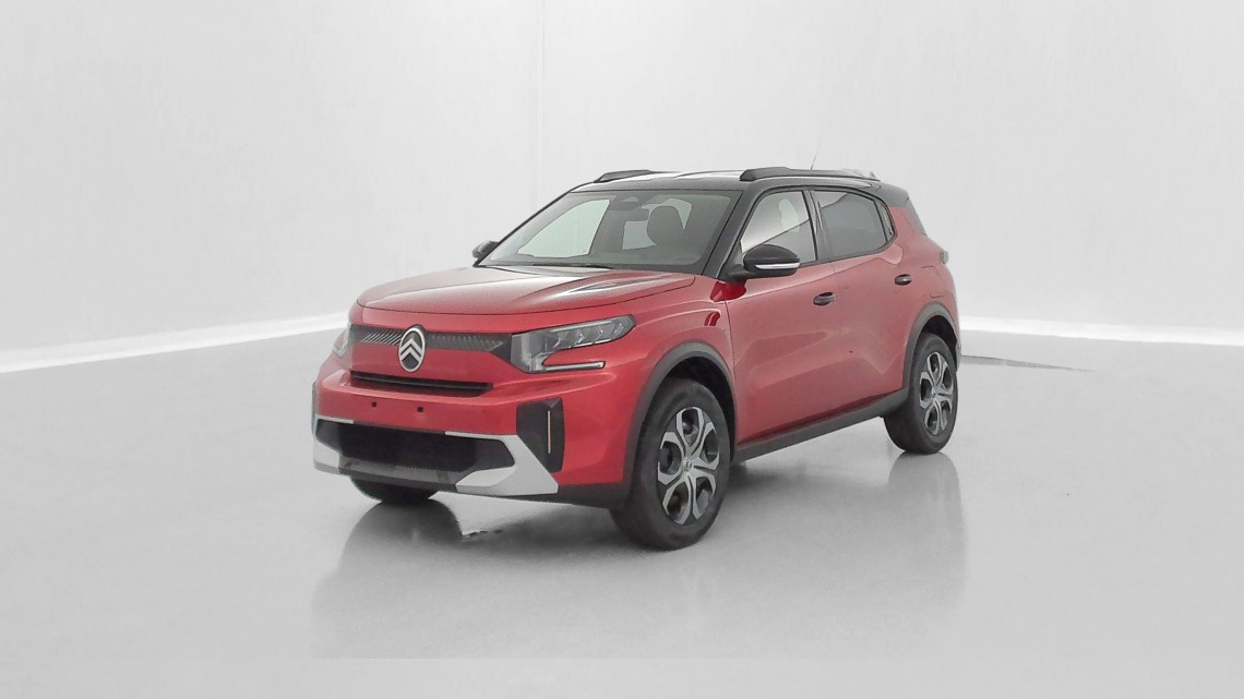 CITROEN C3 Aircross C3 AIRCROSS 1.2 Hybride 145ch Plus e-DCS6 Rouge elixir