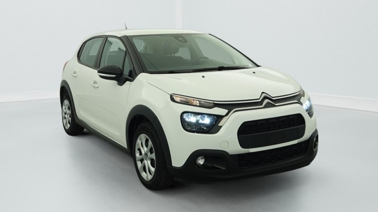 CITROEN C3 Sté VUL BLUEHDI 100 S S BVM6 FEEL Blanc Banquise