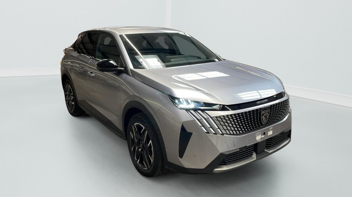 PEUGEOT 3008 Hybrid 145 e-DCS6 Allure gris artense