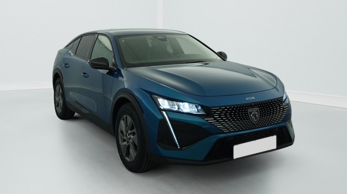 PEUGEOT 408 Hybrid 145 e-DCS6 Allure Bleu Obsession
