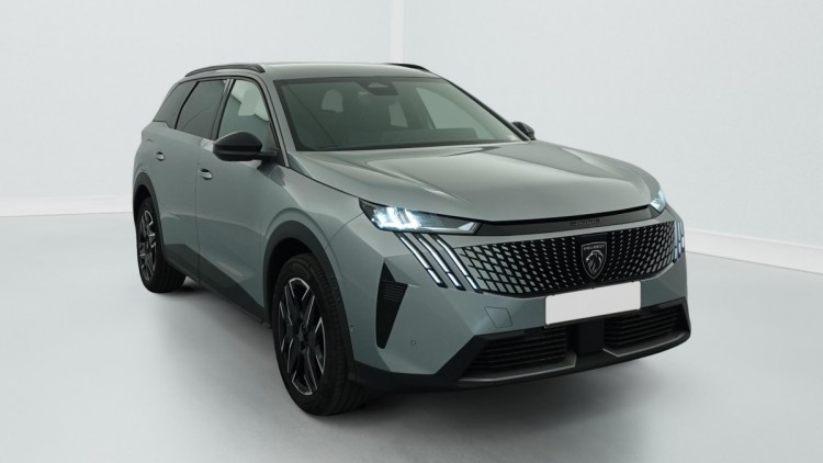 PEUGEOT 5008 HYBRID 145 CH E-DCS6 ALLURE Gris Artense