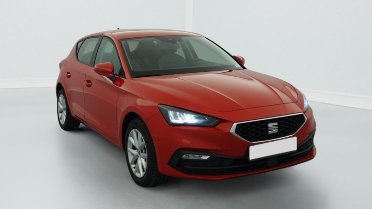 SEAT Leon 2.0 TDI 150 DSG7 STYLE Rouge Passion