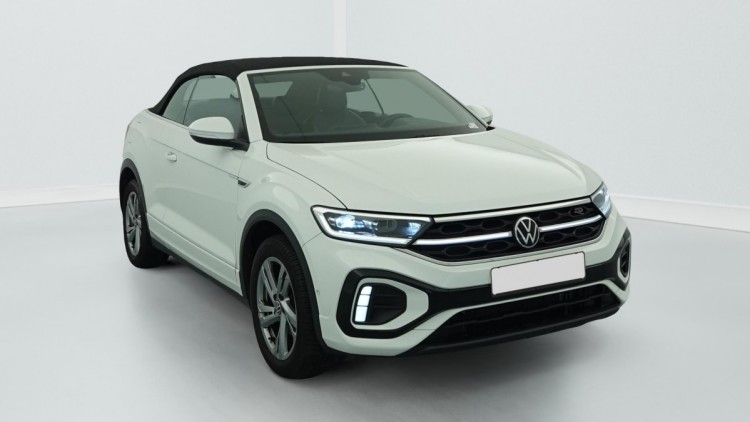 VOLKSWAGEN T-Roc Cabriolet 1.5 TSI EVO 150 START STOP DSG7 R-LINE Blanc Pur