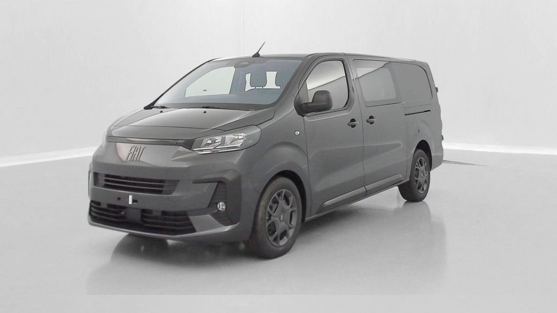 FIAT Scudo Fg VUL SCUDO CA XL 2.0 BlueHDi 180ch Pack Premium Connect EAT8 Gris titane