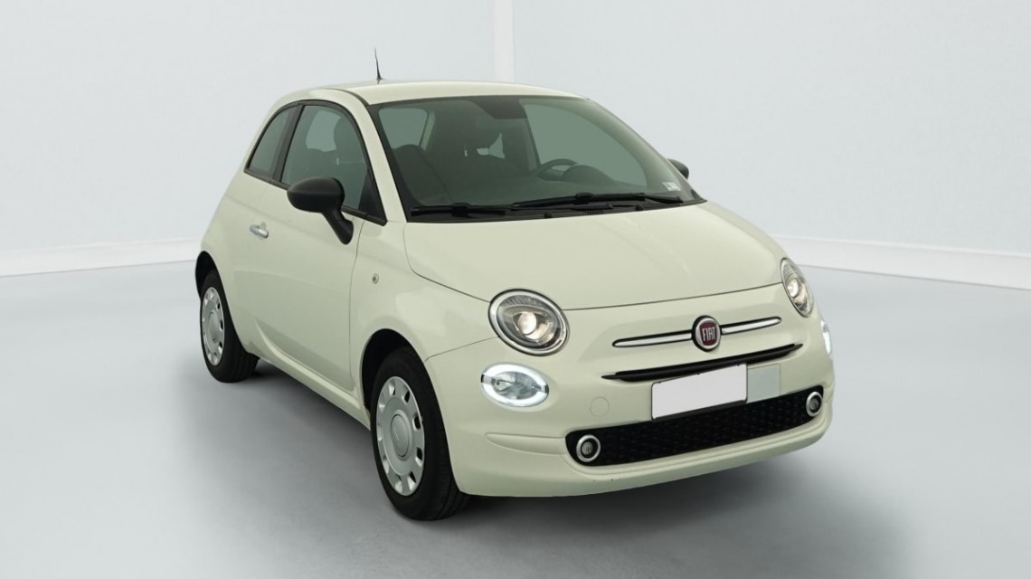 FIAT 500 1.0 70 ch Hybride BSG S S Bossanova White