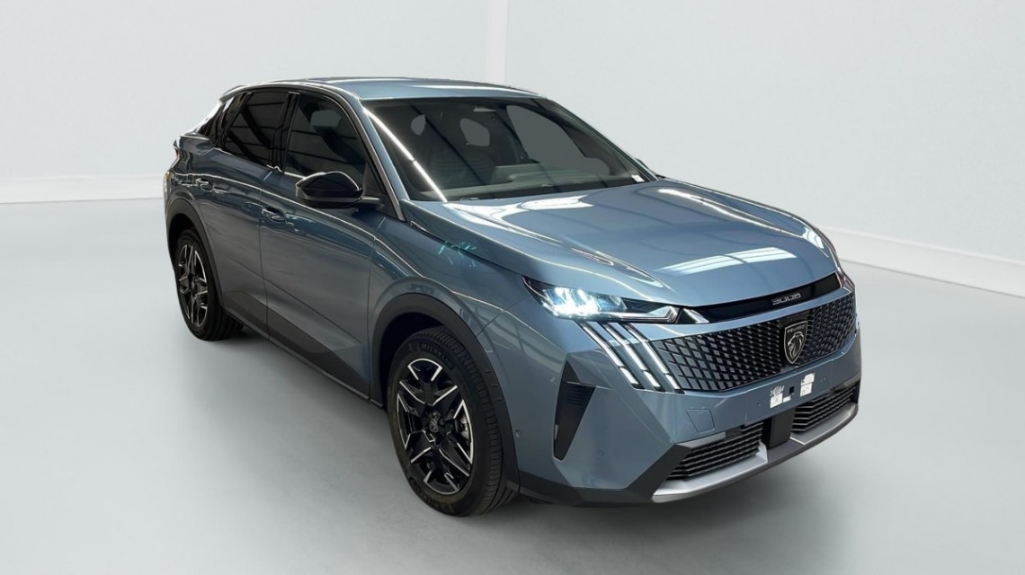 PEUGEOT 3008 Hybrid 145 e-DCS6 Allure Bleu Ingaro