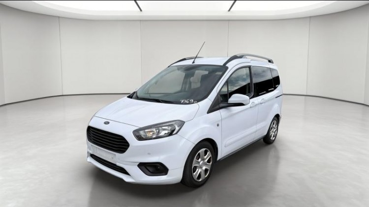 FORD Tourneo Courier 1.5 TDCI 100ch Trend + Radars AV/AR + Climatisation Automatique Peinture non métallisée Blanc Glacier