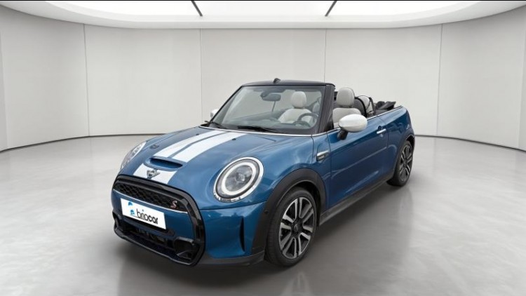 MINI Cabrio Cooper S 178ch Edition Camden BVA7 + Options Island Blue