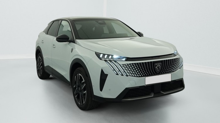 PEUGEOT 3008 Hybrid 145 e-DCS6 GT Blanc Okénite / Toit Noir