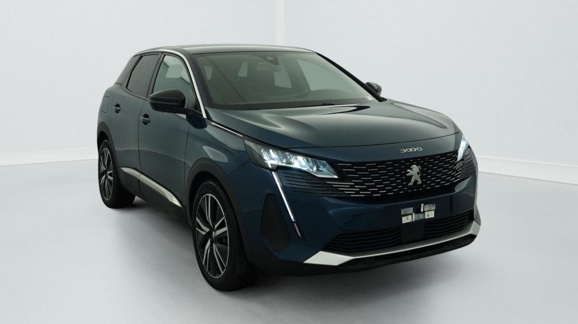 PEUGEOT 3008 Hybrid 180 e-EAT8 Allure Pack Bleu Célèbes