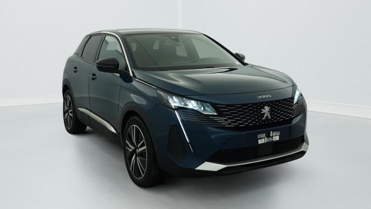 PEUGEOT 3008 Hybrid 180 e-EAT8 Allure Pack Bleu Célèbes