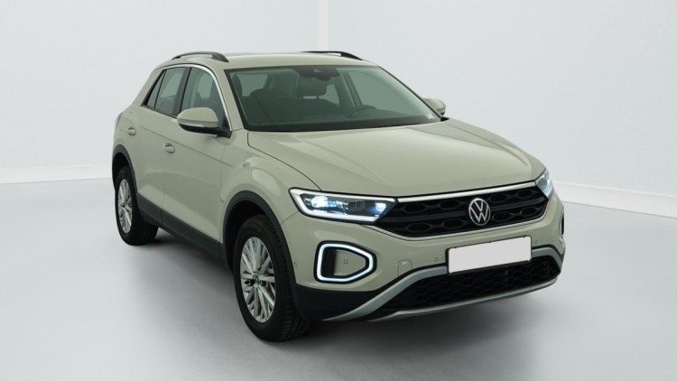 VOLKSWAGEN T-Roc 1.0 TSI 110 START STOP BVM6 LIFE PLUS Gris Ascot