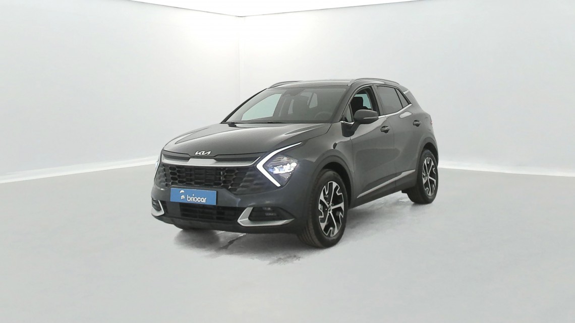KIA Sportage 1.6 T-GDi 210ch HEV Active BVA6 Suréquipé Gris Eclipse Métallisée
