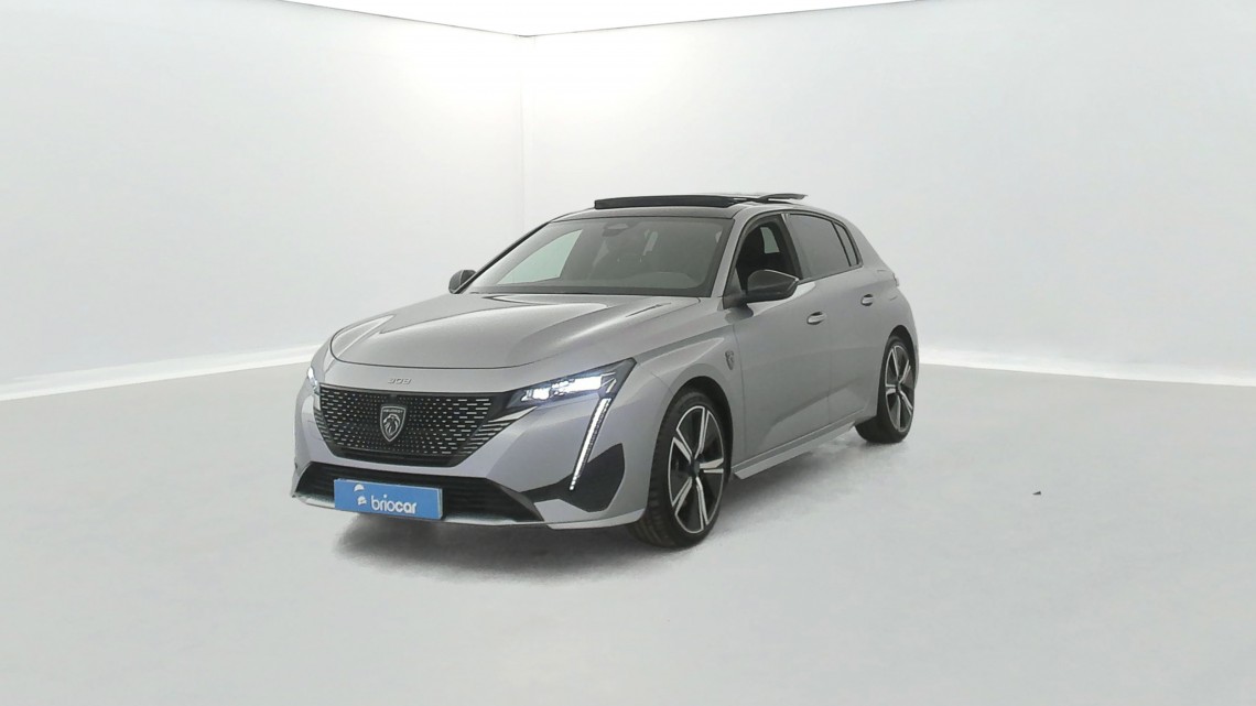PEUGEOT 308 PHEV 180ch GT e-EAT8 + Toit ouvrant Gris Artense (M)