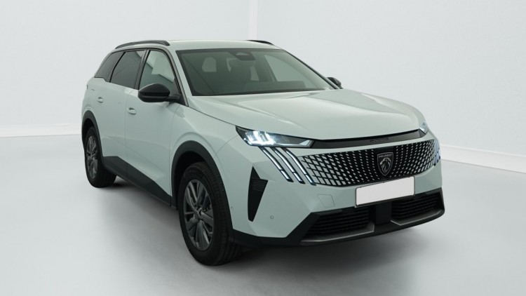 PEUGEOT 5008 HYBRID 145 CH E-DCS6 ALLURE Blanc Okenite