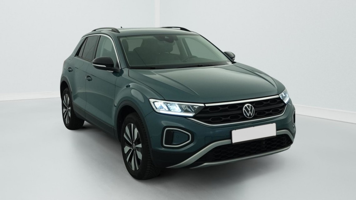 VOLKSWAGEN T-Roc 1.0 TSI 116 Start Stop BVM6 Life Plus Bleu Pétrole