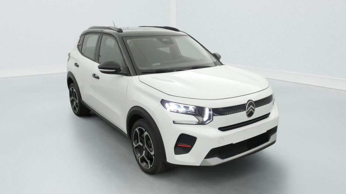 CITROEN C3 TURBO 100 BVM PRO Blanc Banquise / Toit Noir