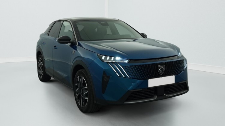 PEUGEOT 3008 Hybrid 145 e-DCS6 GT Bleu Obsession / Toit Noir