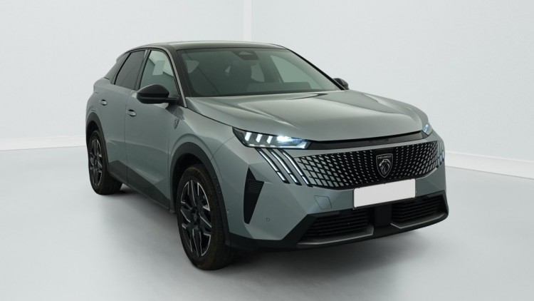 PEUGEOT 3008 Hybrid 145 e-DCS6 GT Gris Artense / Toit Noir