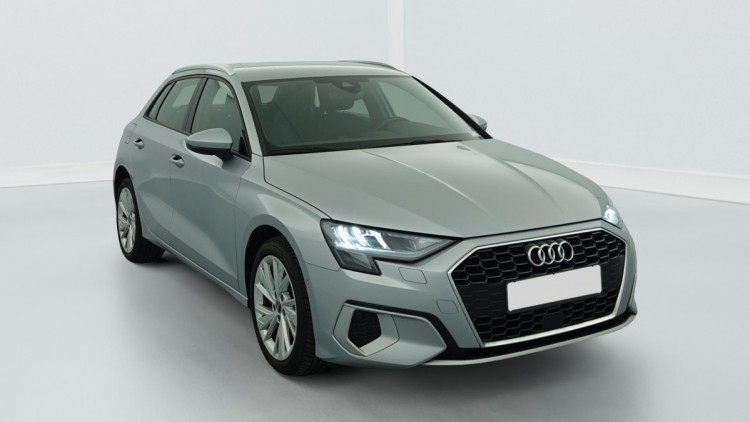 AUDI A3 Sportback 35 TDI 150 S tronic 7 Design Argent Fleuret