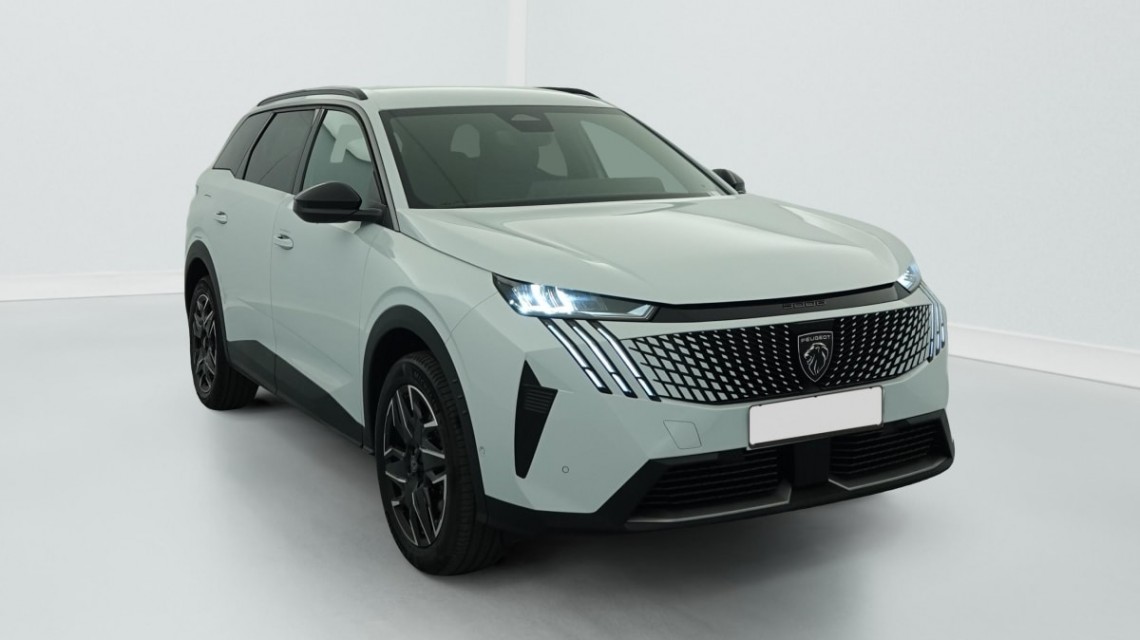 PEUGEOT 5008 HYBRID 145 CH E-DCS6 ALLURE Blanc Okenite