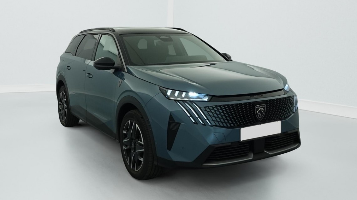 PEUGEOT 5008 HYBRID 145CH E-DCS6 GT Bleu Ingaro / Toit Noir