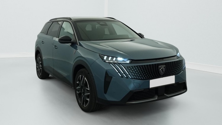 PEUGEOT 5008 HYBRID 145CH E-DCS6 GT Bleu Ingaro / Toit Noir