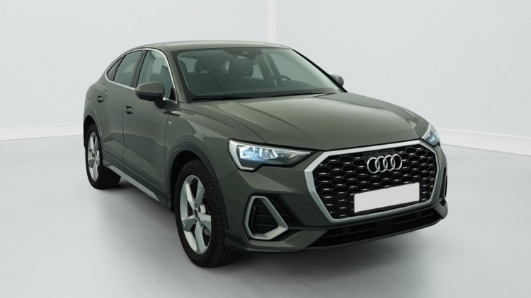 AUDI Q3 Sportback 35 TDI 150 ch S tronic 7 Design Gris Chronos