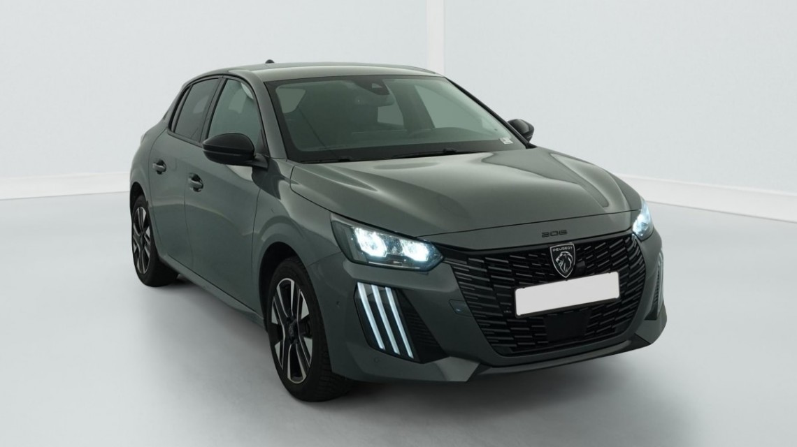PEUGEOT 208 PureTech 100 S S EAT8 Allure Gris Sélénium