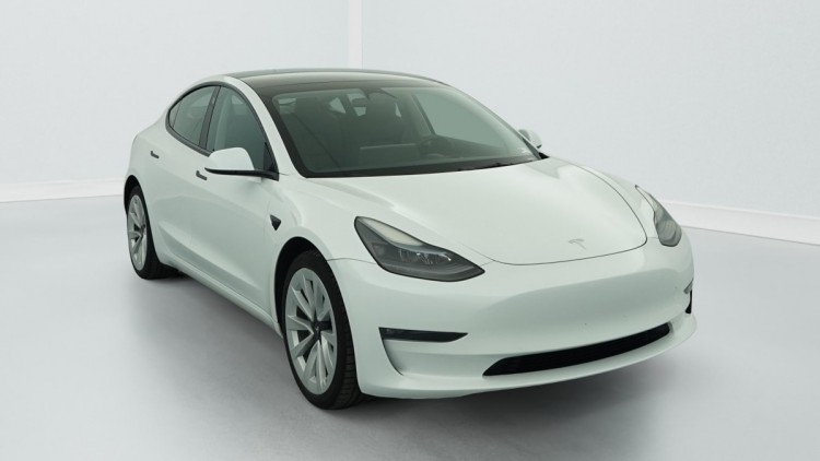 TESLA Model 3 GRANDE AUTONOMIE AWD Blanc Nacré Multicouches
