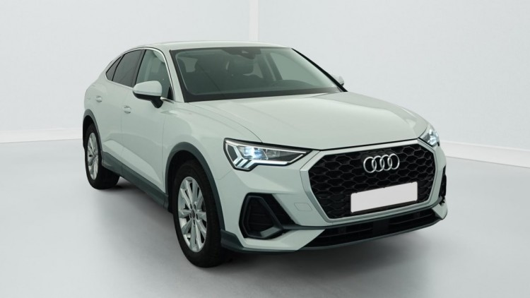 AUDI Q3 Sportback 35 TFSI 150 ch S tronic 7 Design Blanc Glacier
