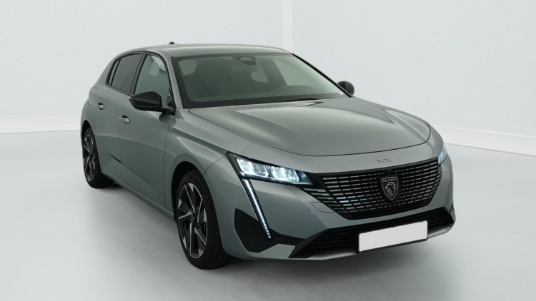 PEUGEOT 308 Hybrid 145 e-DCS6 Allure Gris Artense