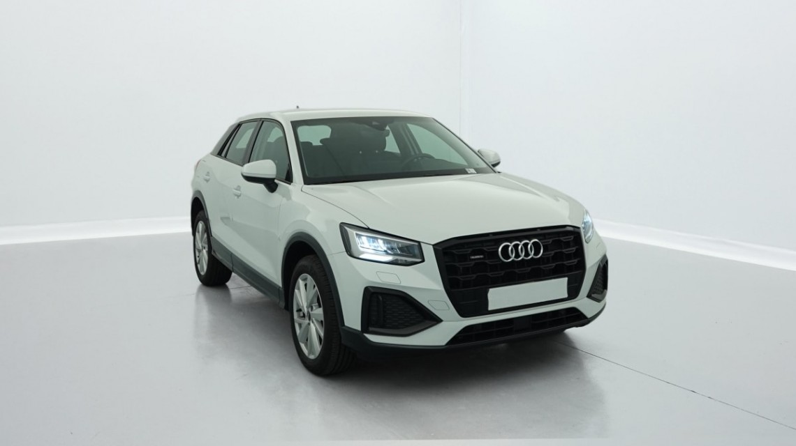 AUDI Q2 35 TDI 150 S tronic 7 quattro Design Luxe Blanc Glacier