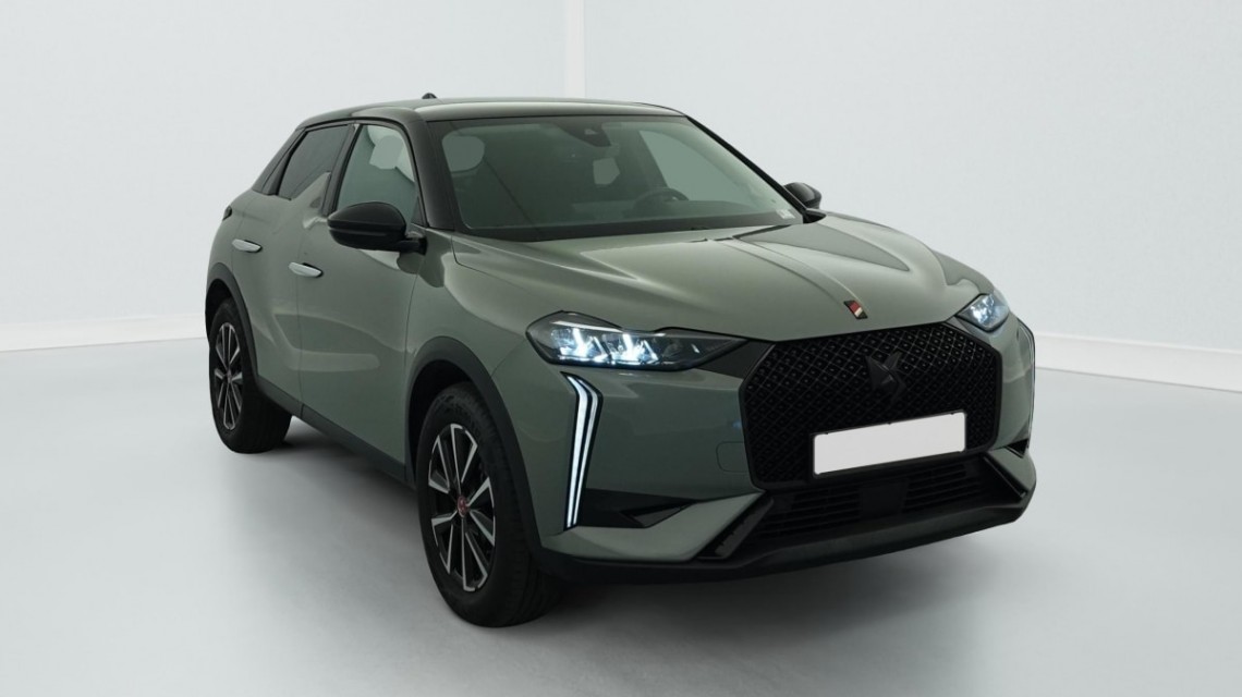 DS DS 3 PureTech 100 BVM6 Performance Line Gris Laqué Toit Noir