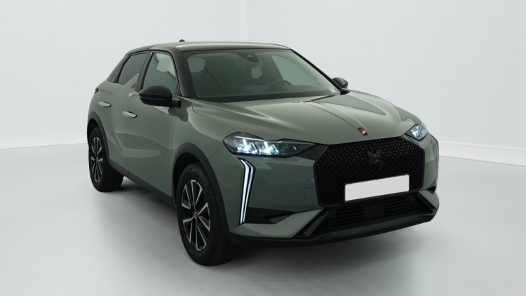 DS DS 3 PureTech 100 BVM6 Performance Line Gris Laqué Toit Noir