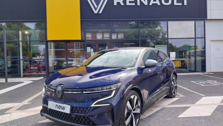 RENAULT Megane EV60 220 ch optimum charge Techno 5p Bleu