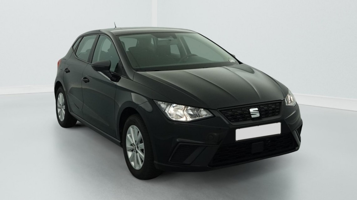 SEAT Ibiza 1.0 MPI 80 ch S S BVM5 Reference Noir Minuit