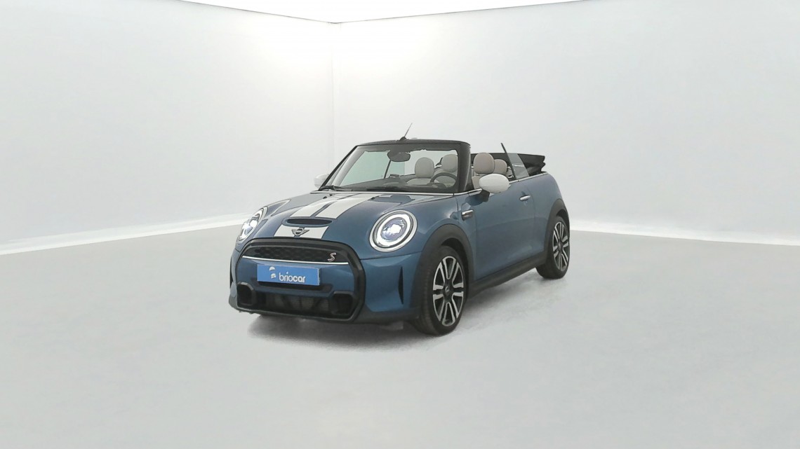 MINI Cabrio Cooper S 178ch Edition Camden BVA7 + Options Island Blue