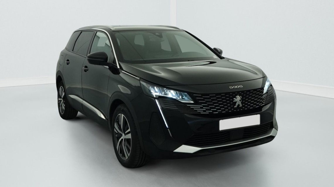 PEUGEOT 5008 Hybrid 136 e-DCS6 Allure Pack Noir Perla Nera