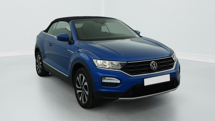 VOLKSWAGEN T-Roc Cabriolet 1.5 TSI EVO 150 Start Stop DSG7 Style Bleu Ravenna